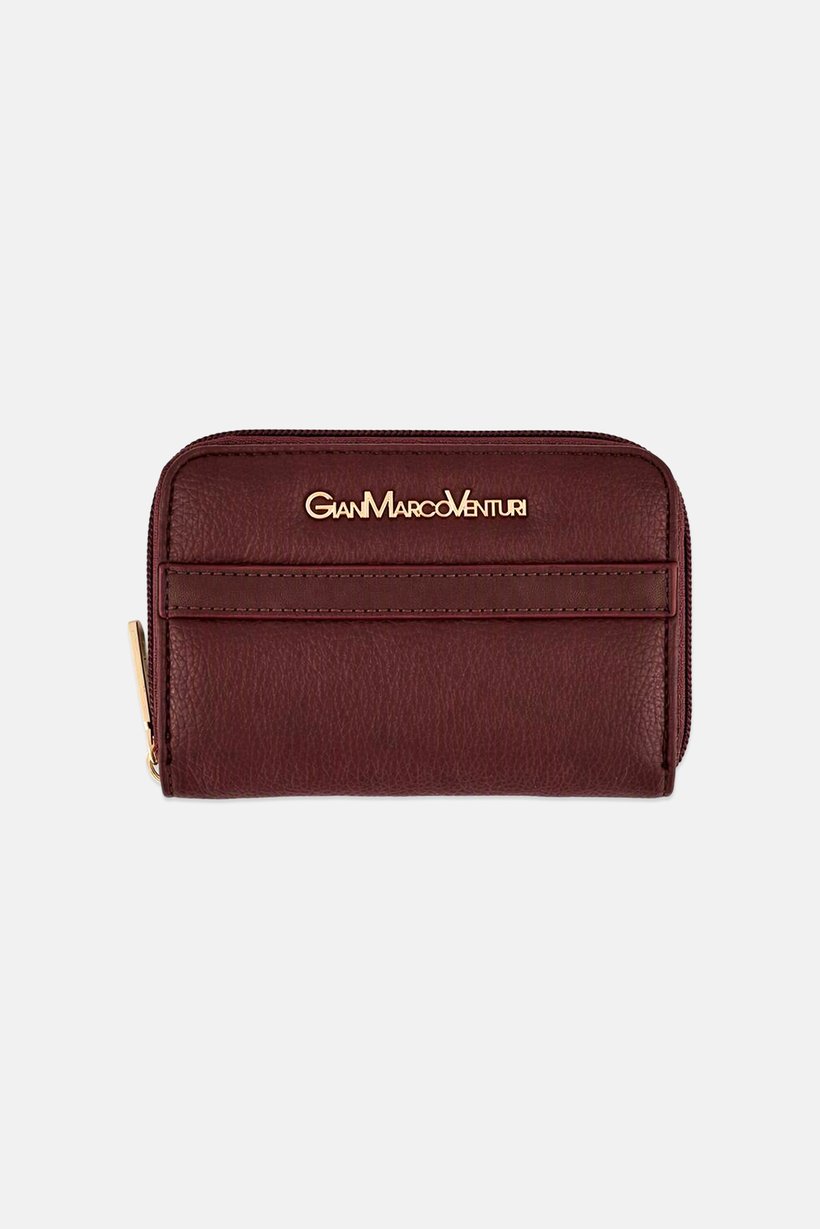 Women Brand Logo Wallets, Maroon