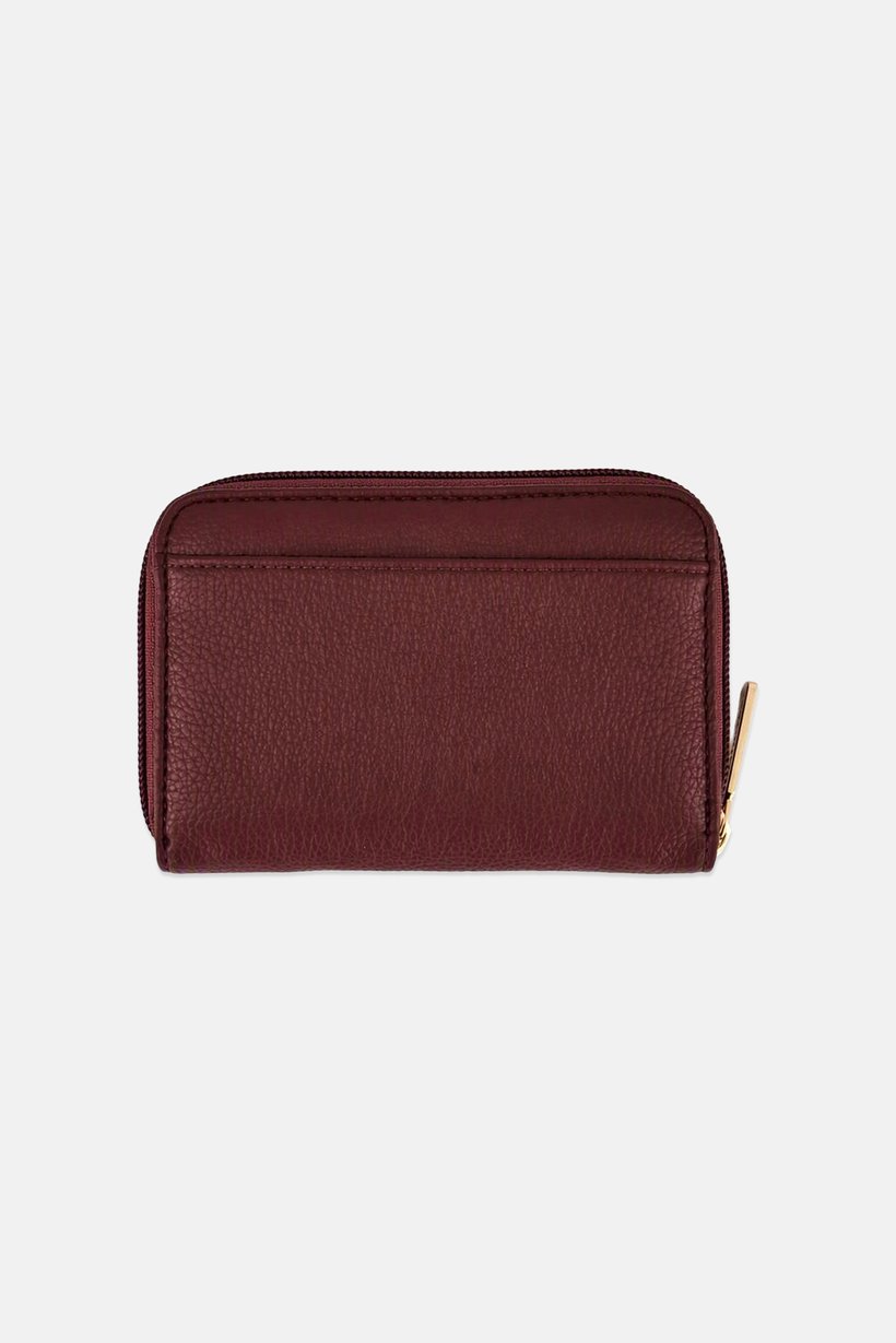 Women Brand Logo Wallets, Maroon
