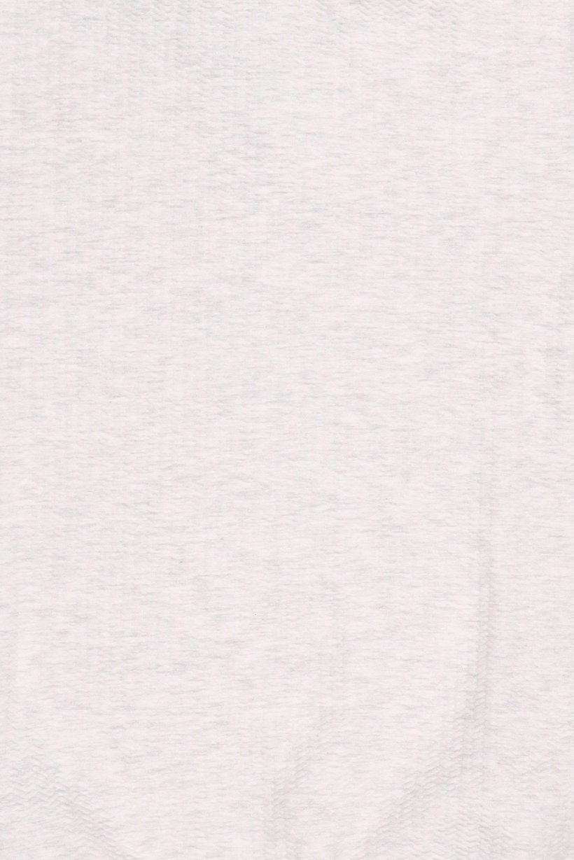 Men Long Sleeve Textured Hoodie, Light Grey