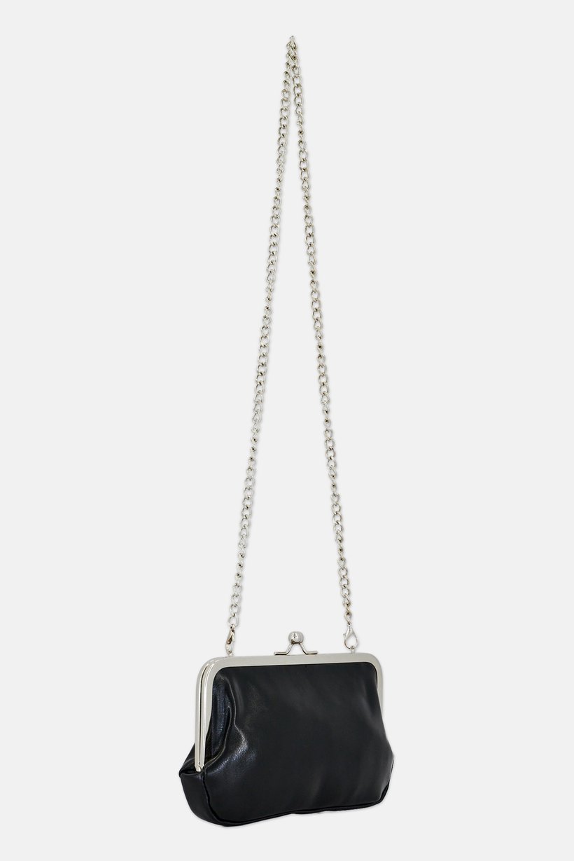 Women Solid Cross Body Bag, Black