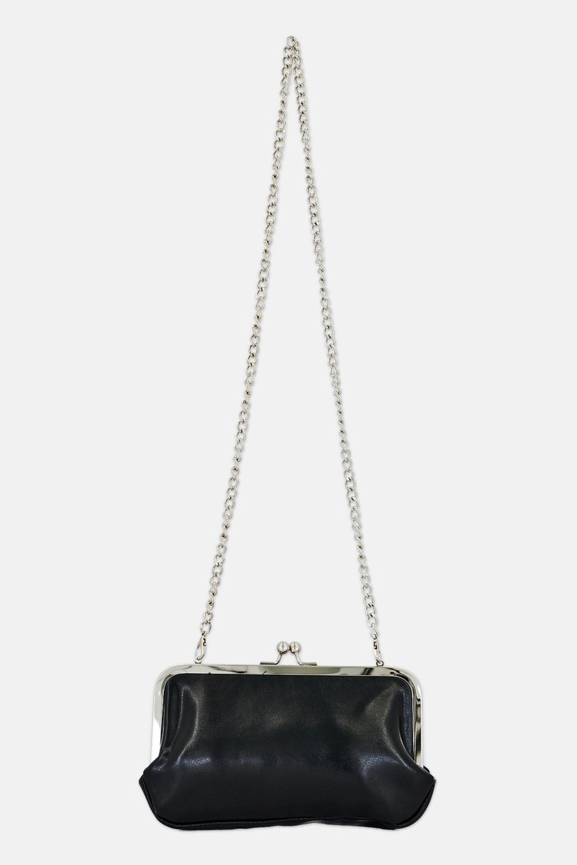 Women Solid Cross Body Bag, Black