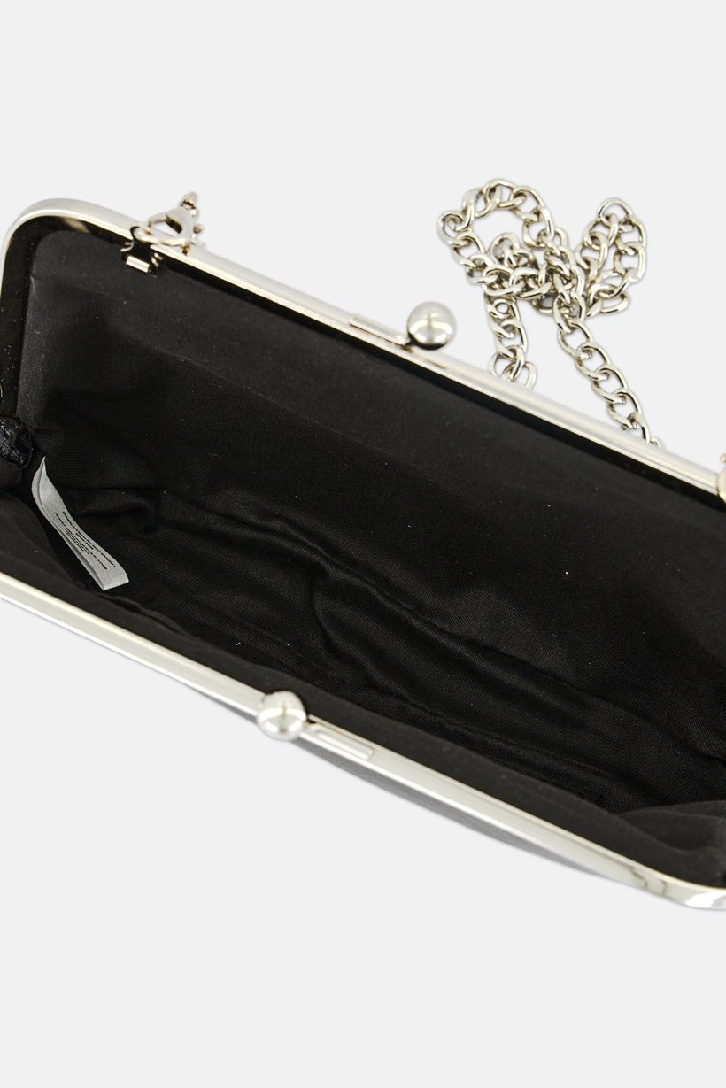 Women Solid Cross Body Bag, Black