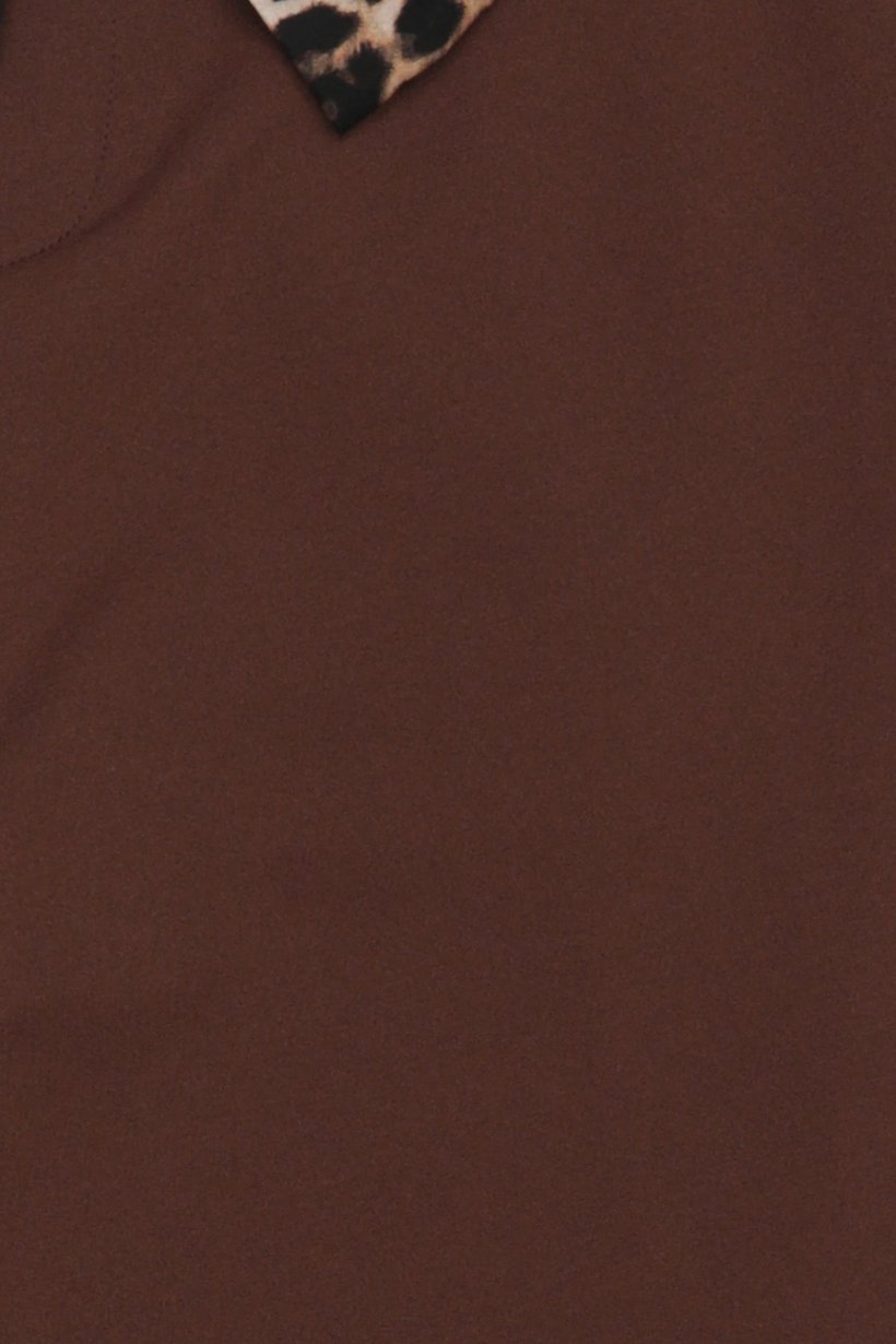 Women Regular Fit Solid Flare Pants, Brown