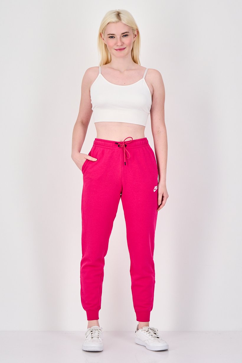 Women Standard Fit Training Sweatpants, Pink