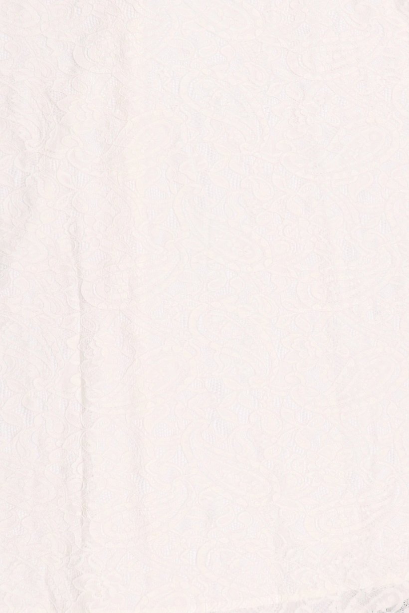 Women Lace Details Maxi Skirt, Cream