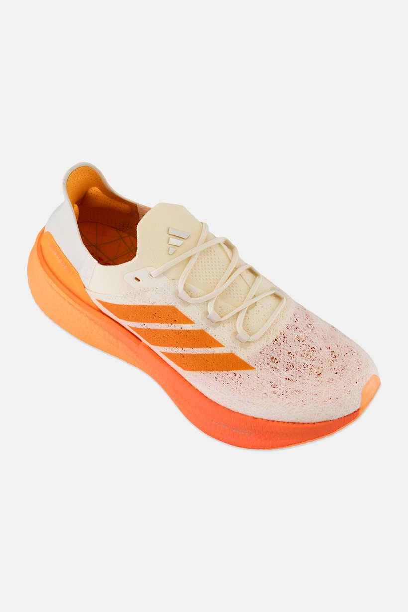 Men Ultraboost 5 Strung Lace Up Running Shoes, Off White