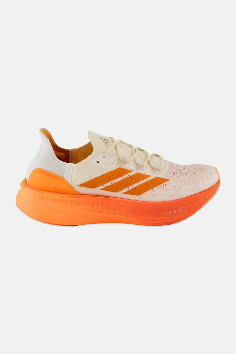 Men Ultraboost 5 Strung Lace Up Running Shoes, Off White