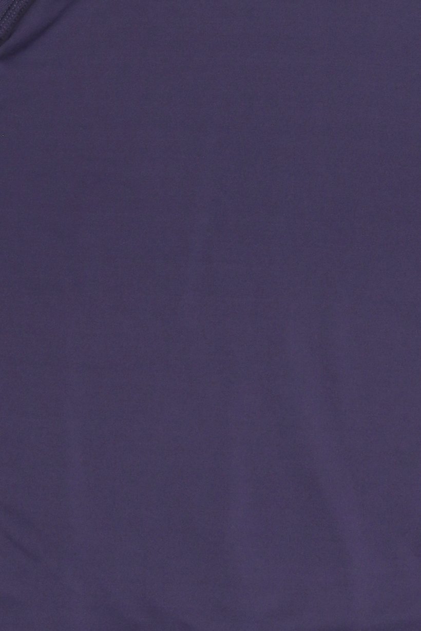 Men Fitted Long Sleeve Training T-Shirt,  Dark Purple