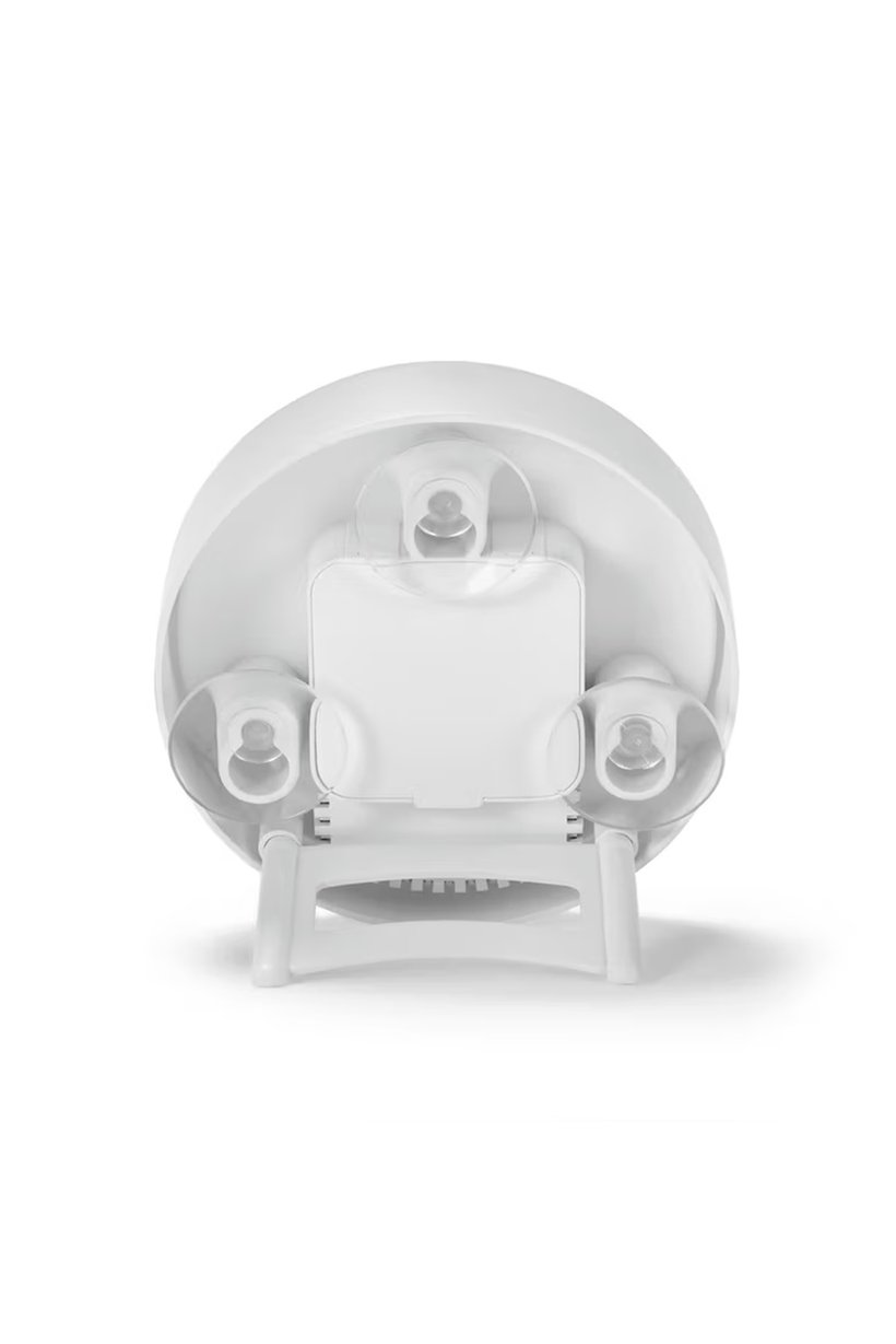 Bathroom Wall Clock, White