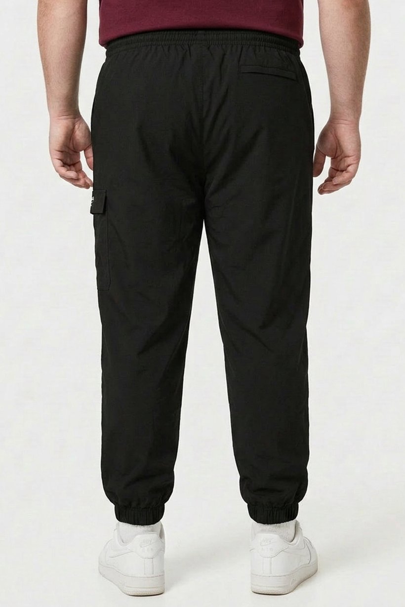 Men Sportswear Fit Outdoor jogger Pants, Black