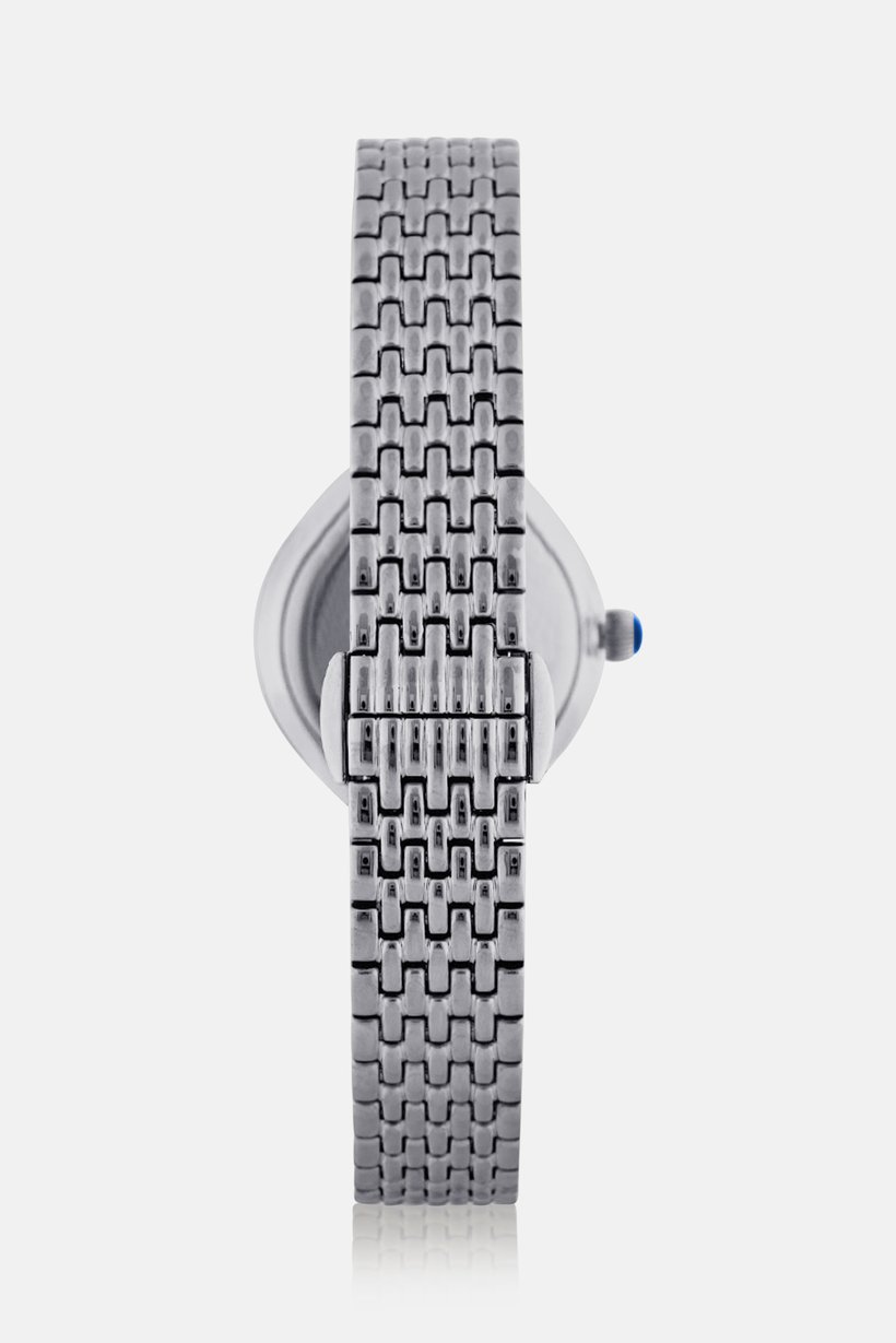 Women ES8691L2SNS Stainless Steel Analog Watch 26 mm, Silver