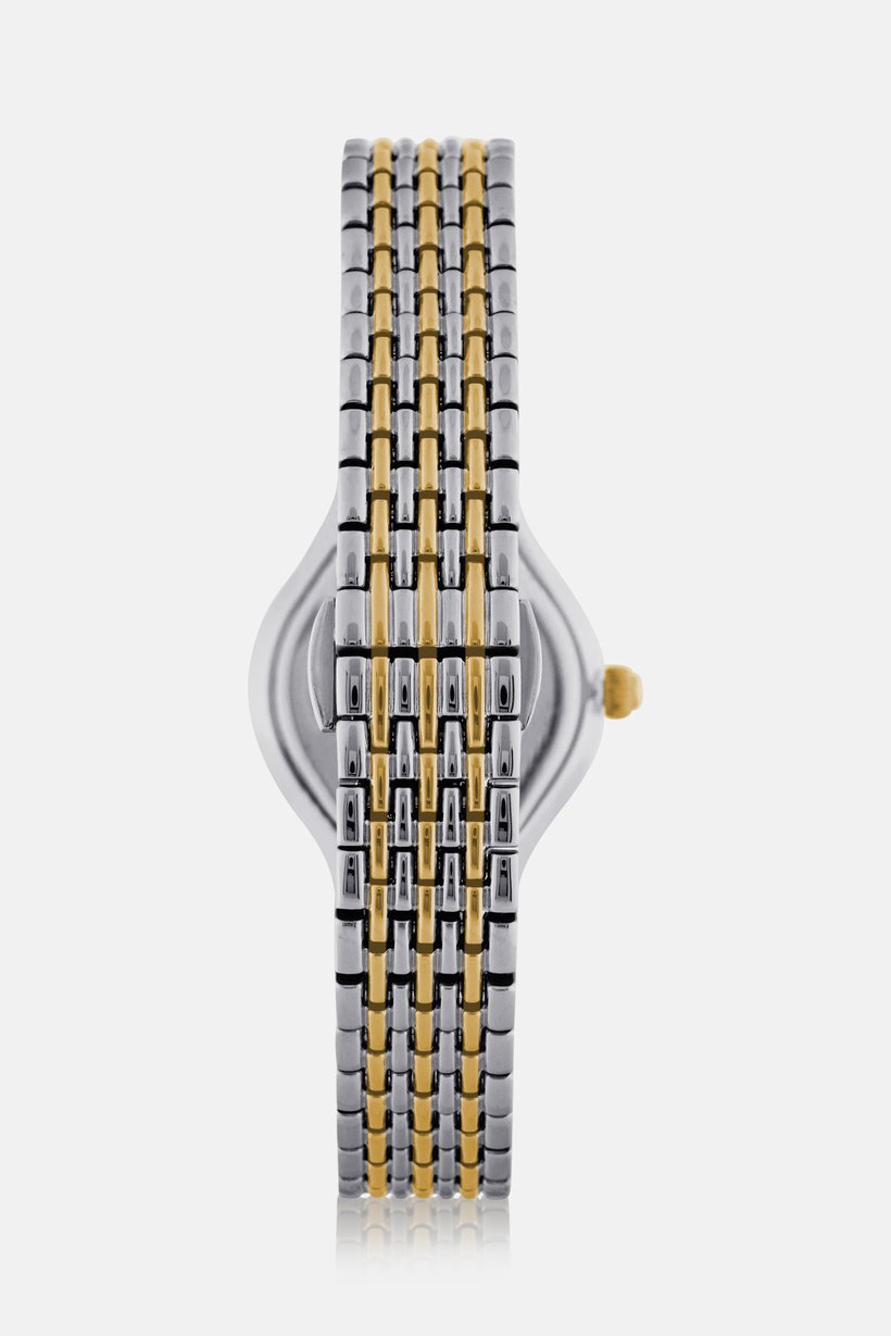 Women ES8691L2TST Stainless Steel Analog Watch 26 mm, Multicolor