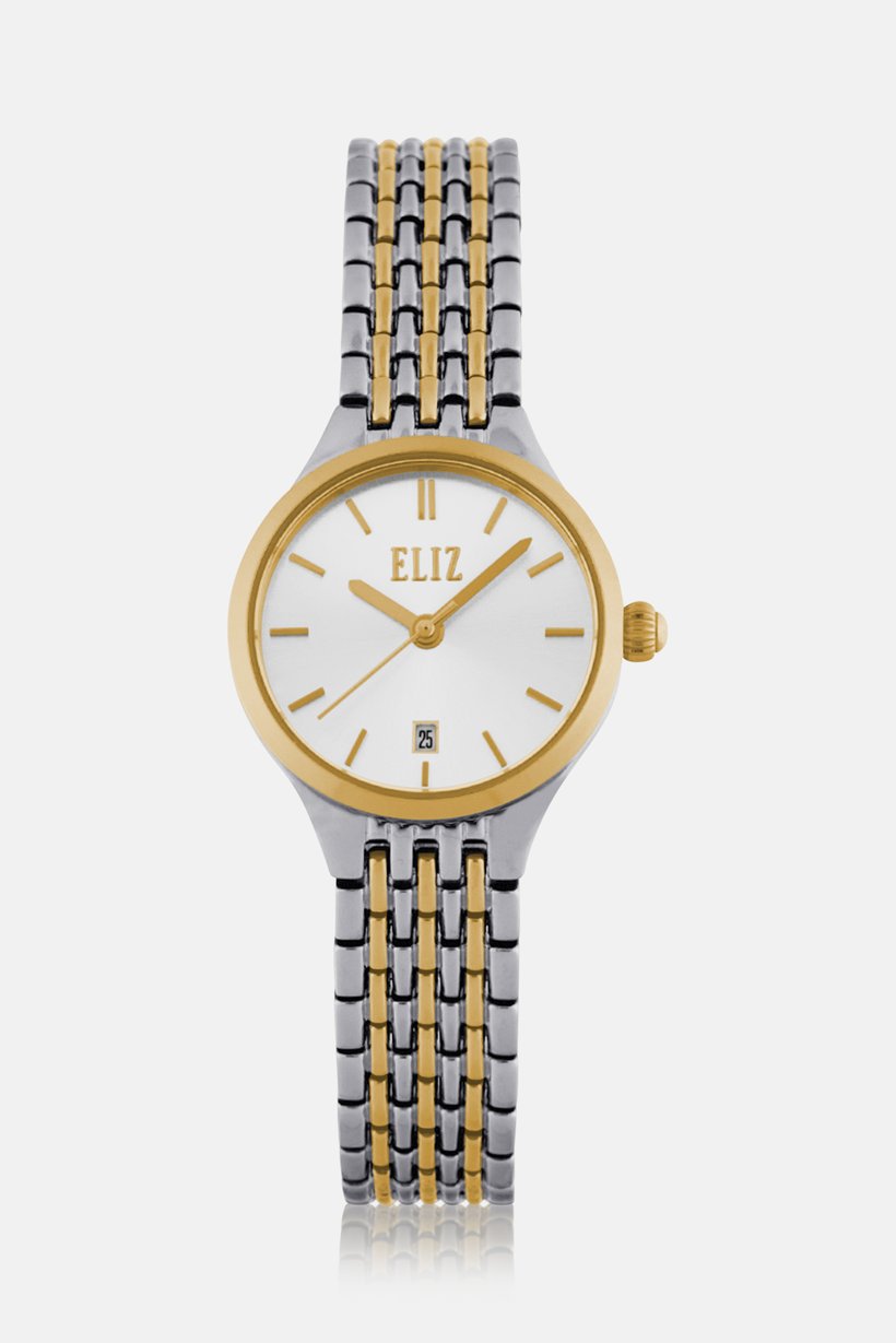 Women ES8691L2TST Stainless Steel Analog Watch 26 mm, Multicolor