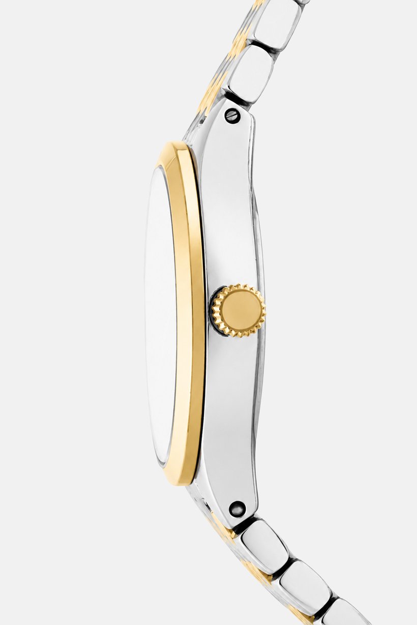 Women ES8691L2TST Stainless Steel Analog Watch 26 mm, Multicolor