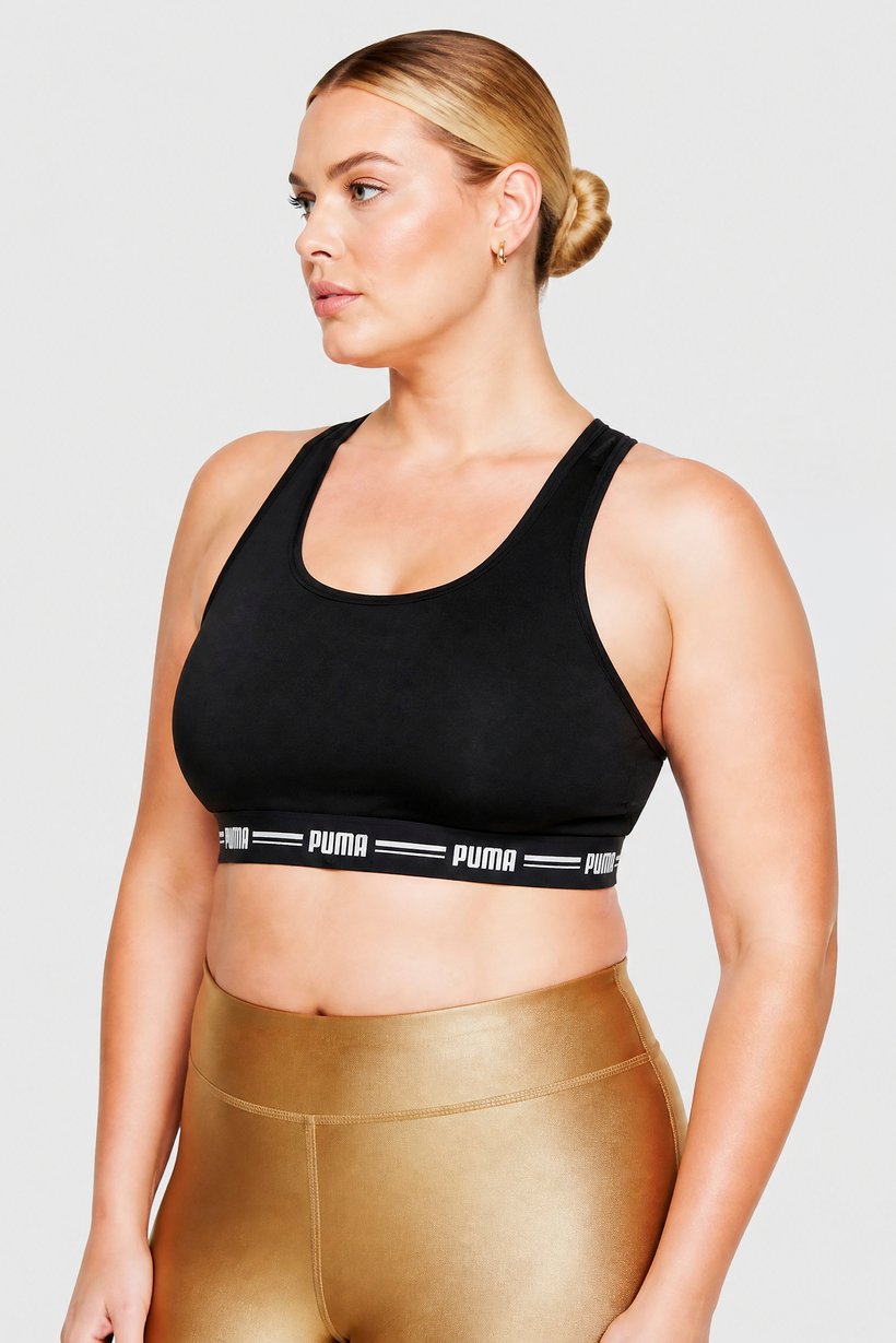 Women Non Padded Training Sports Bra, Black