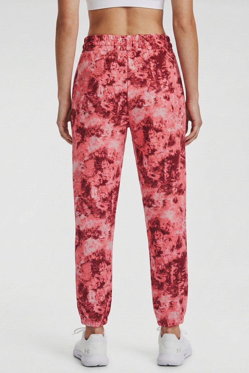 Women Loose Fit Floral Print Outdoor Sweatpants, Multicolor