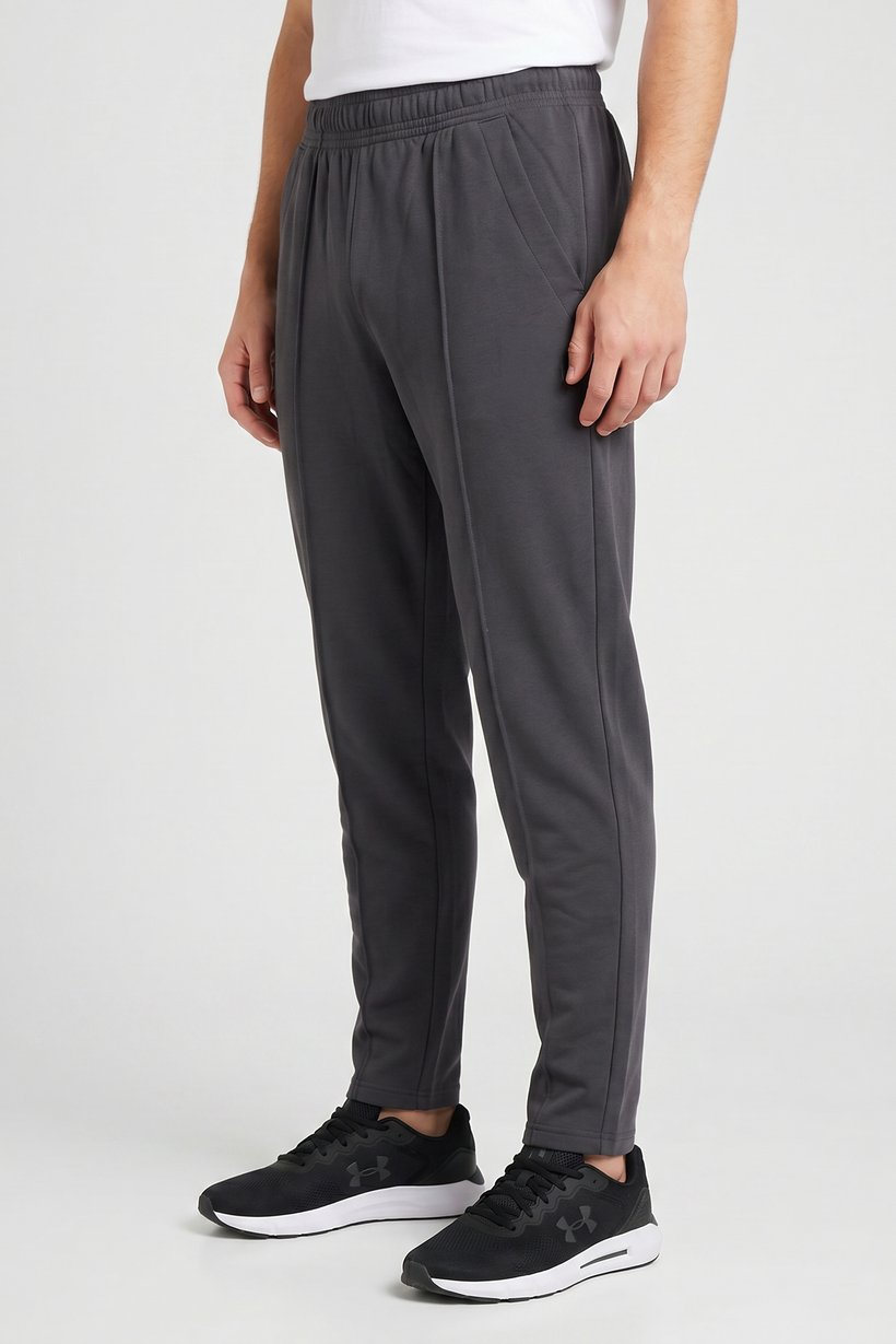 Men Sportswear Fit Running Sweatpants, Grey