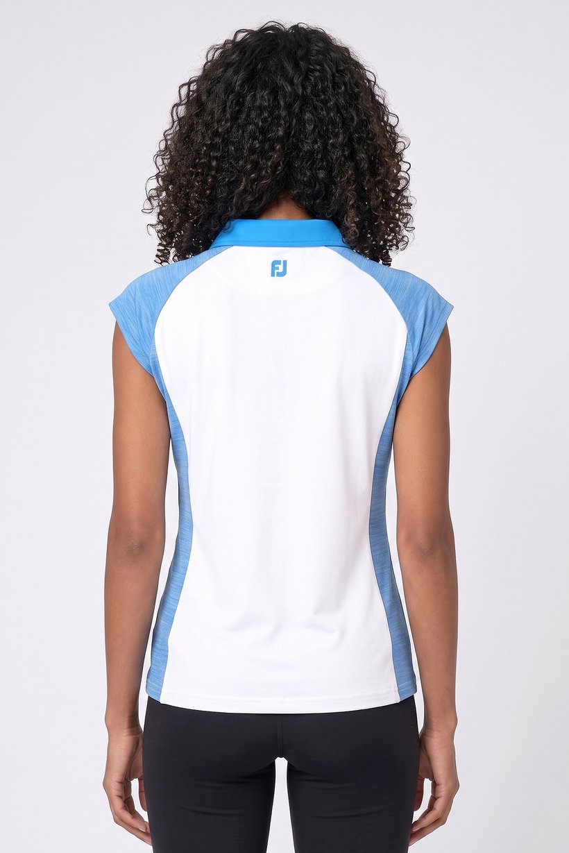 Women Sportswear Fit Short Sleeve Golf Polo Shirt, White