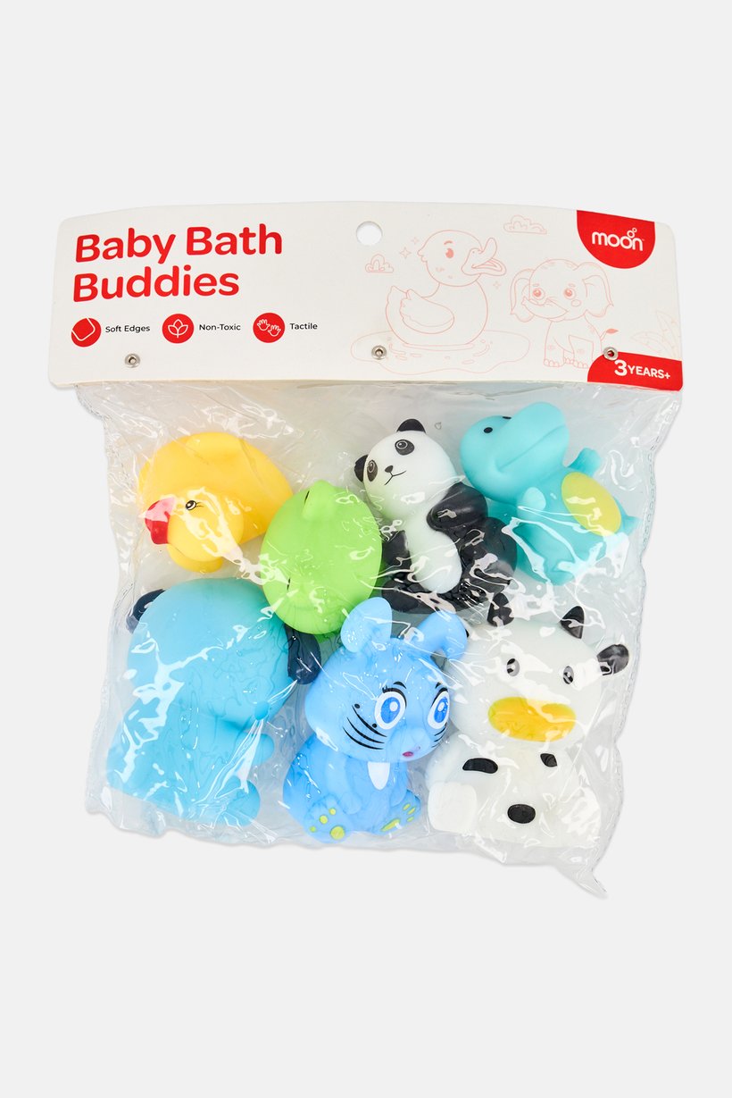 7 Pcs Splash And Play Baby Bath Buddies