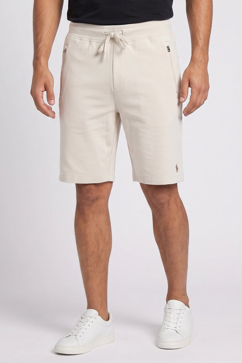 Polo Ralph Lauren Men Embroidered Logo Basic Short, Cream