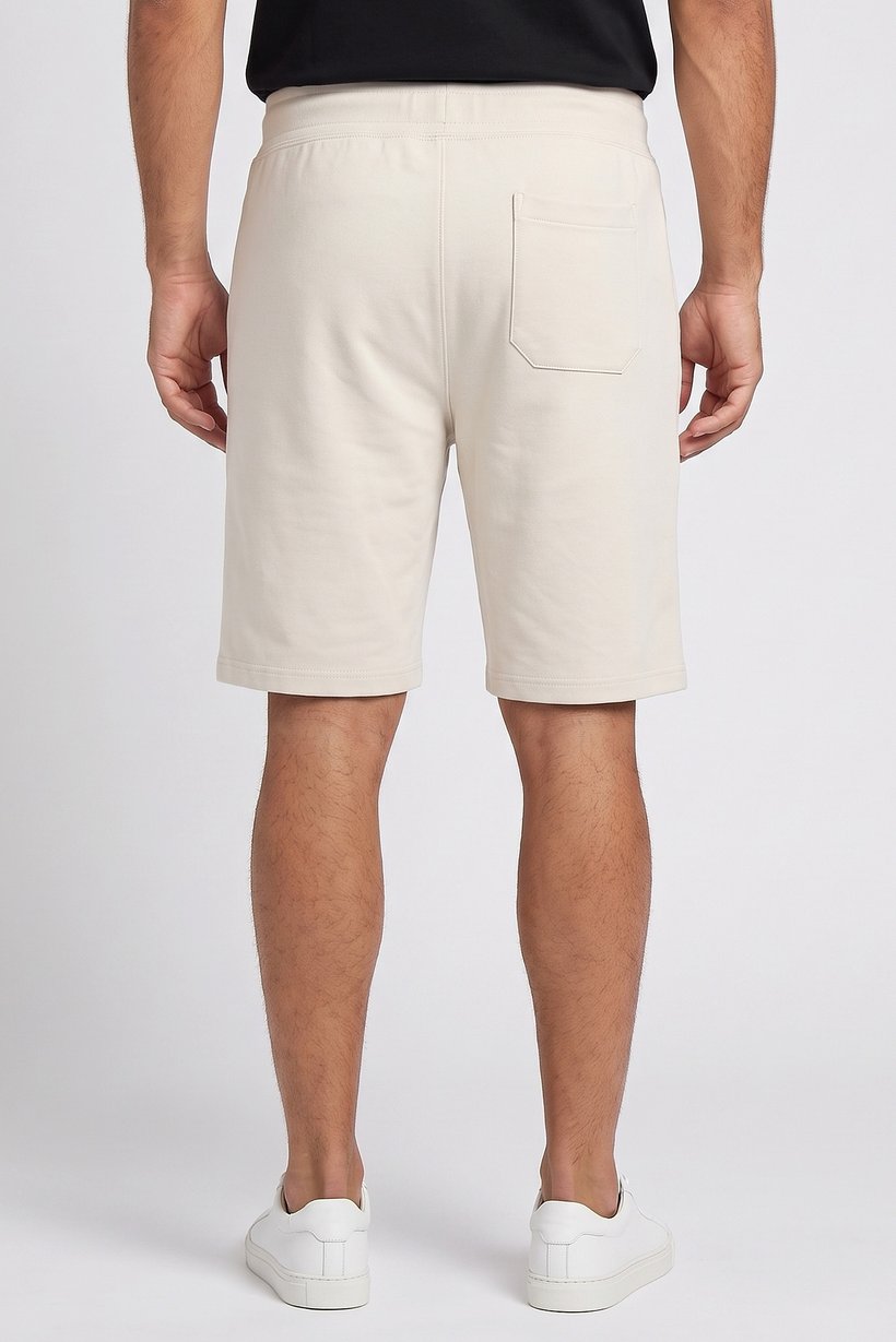 Polo Ralph Lauren Men Embroidered Logo Basic Short, Cream