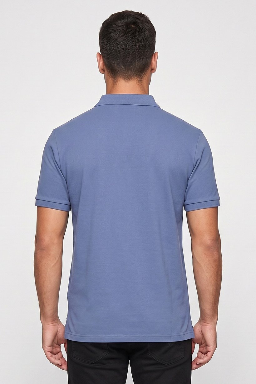 Polo Ralph Lauren Men Classic Fit Embroidered Logo Short Sleeve Polo, Slate Blue