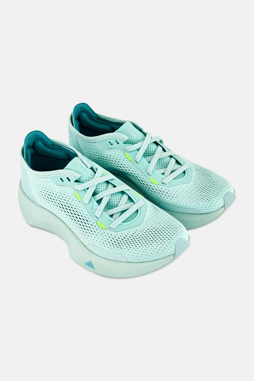Women Treadflow Lace Up Running Shoes, Mint Blue