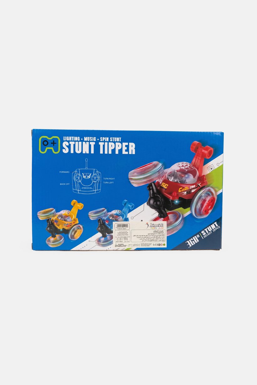 Remote Control Stunt Car, Yellow