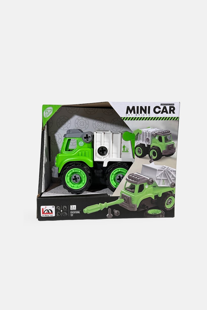 Lei Meng Toys Educational Mini Recycling Truck, Multicolor
