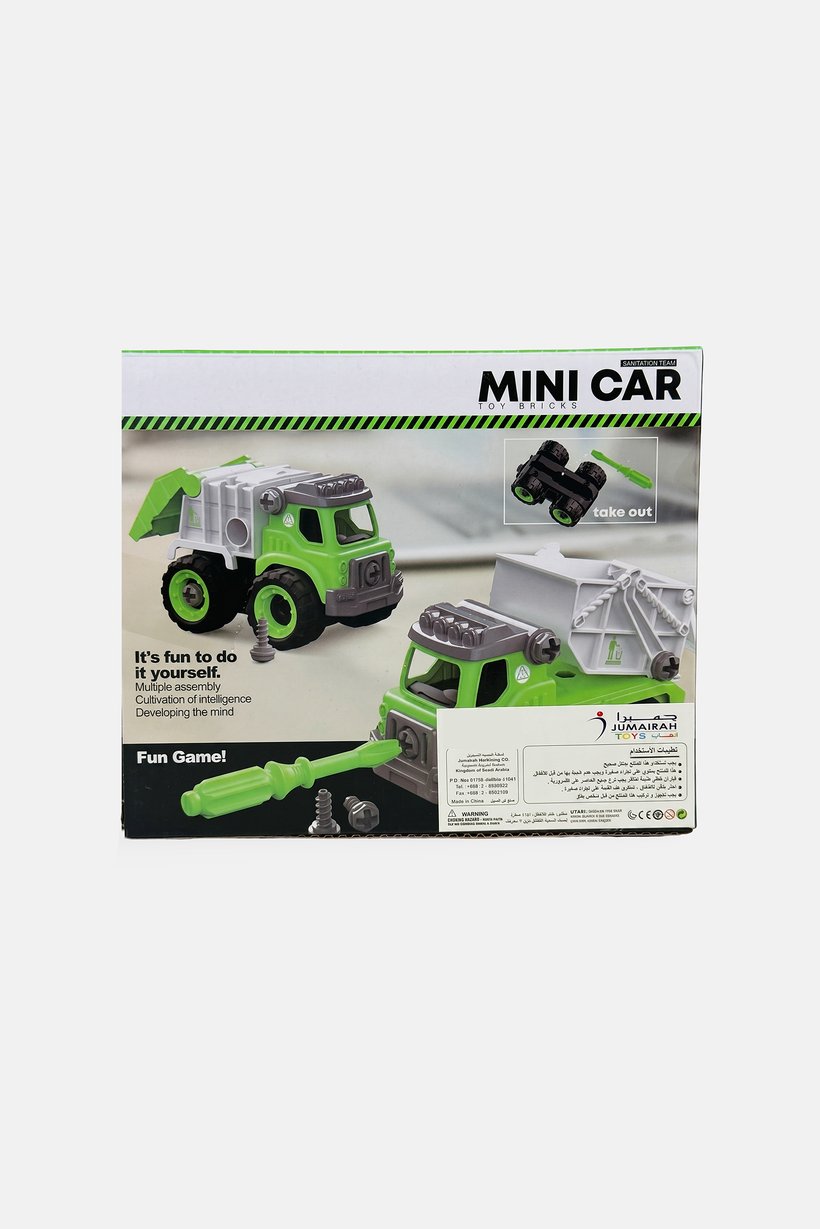 Lei Meng Toys Educational Mini Recycling Truck, Multicolor