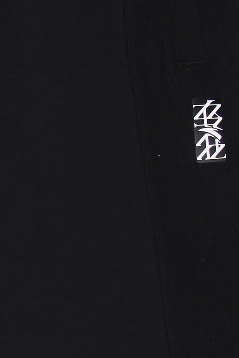 Men Relaxed Fit Outdoor Sweatpants, Black