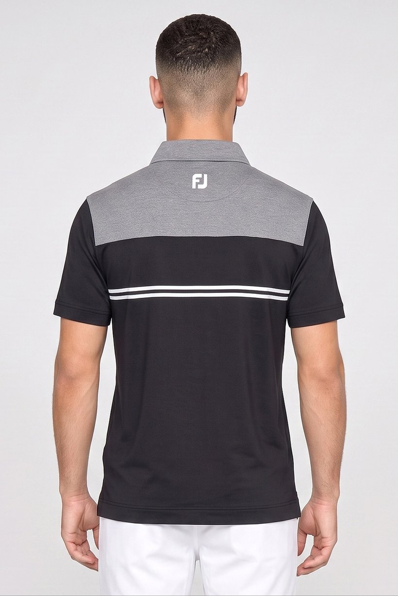 Men Athletic Fit Short Sleeve Golf Polo Shirt, Multicolor