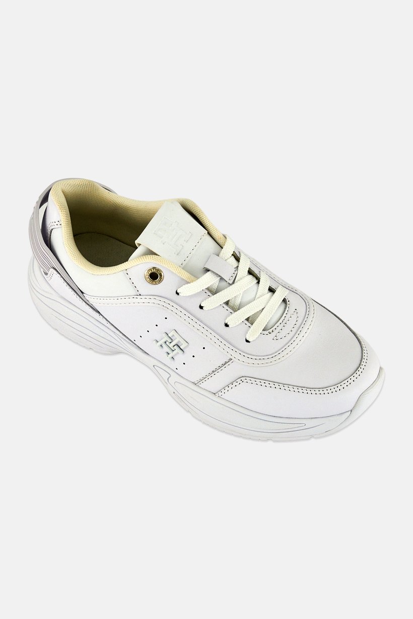 Women Lace Up Casual Shoes, White