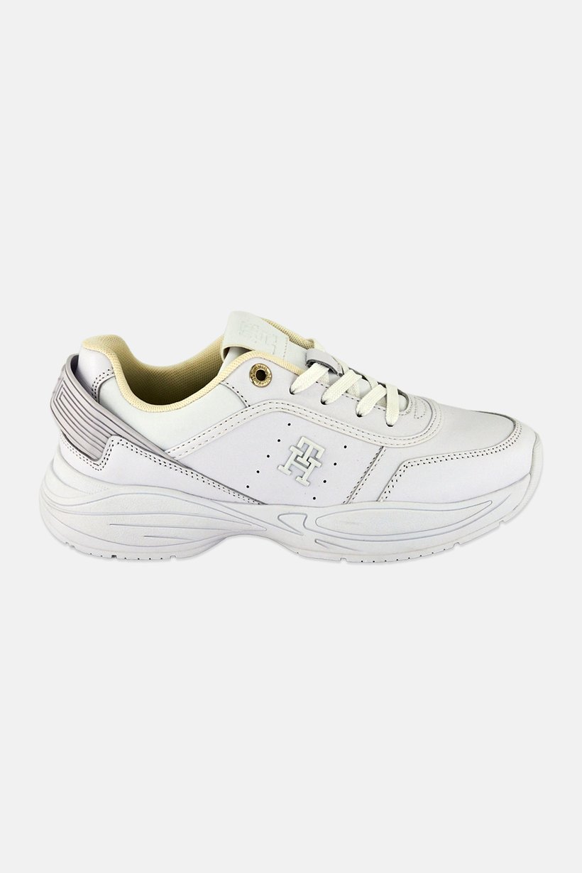 Women Lace Up Casual Shoes, White