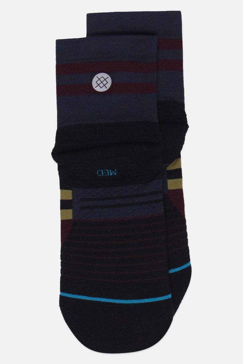 Women Stripe Quarter Socks, Multicolor