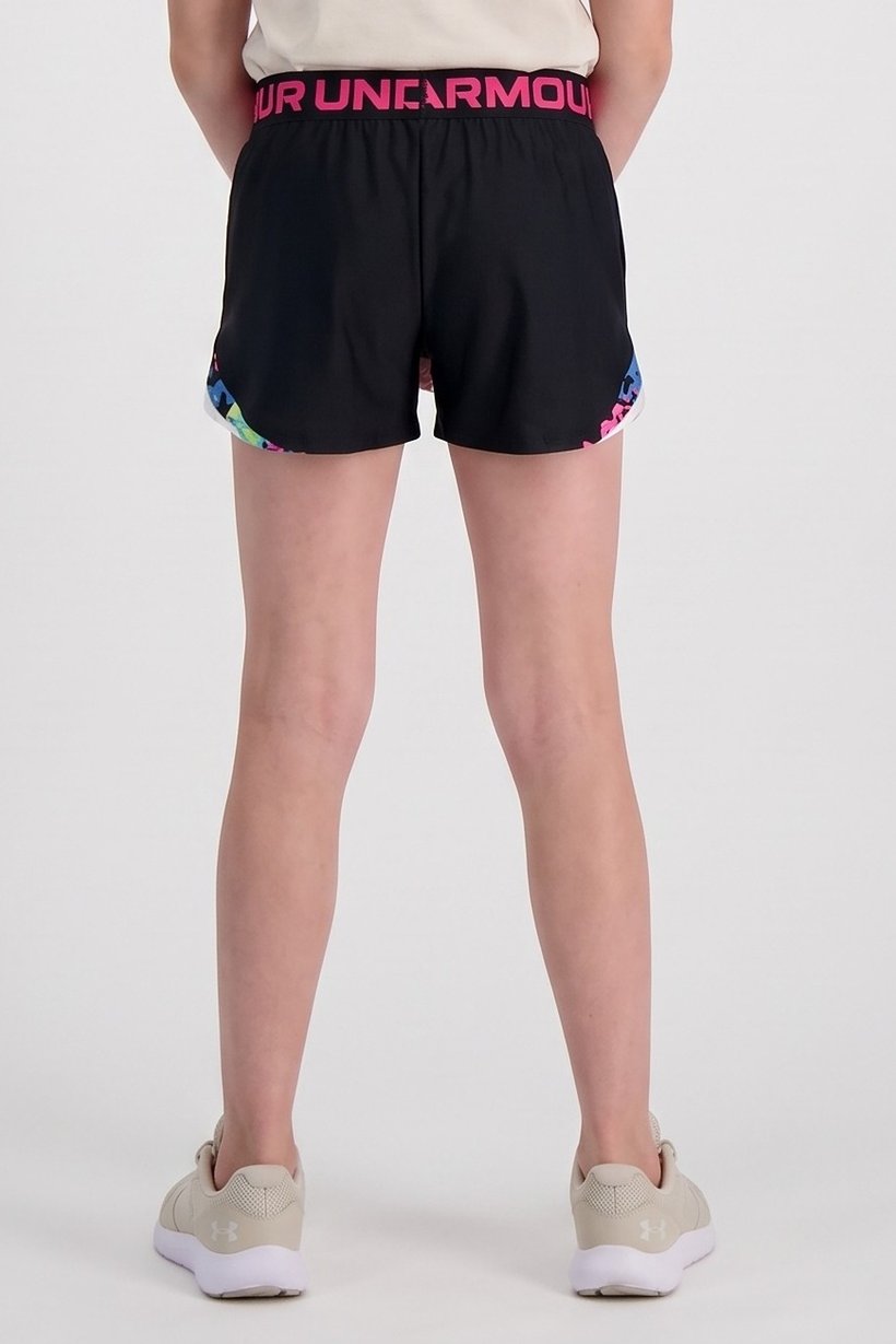 Kids Girl Loose Fit Training Shorts, Black
