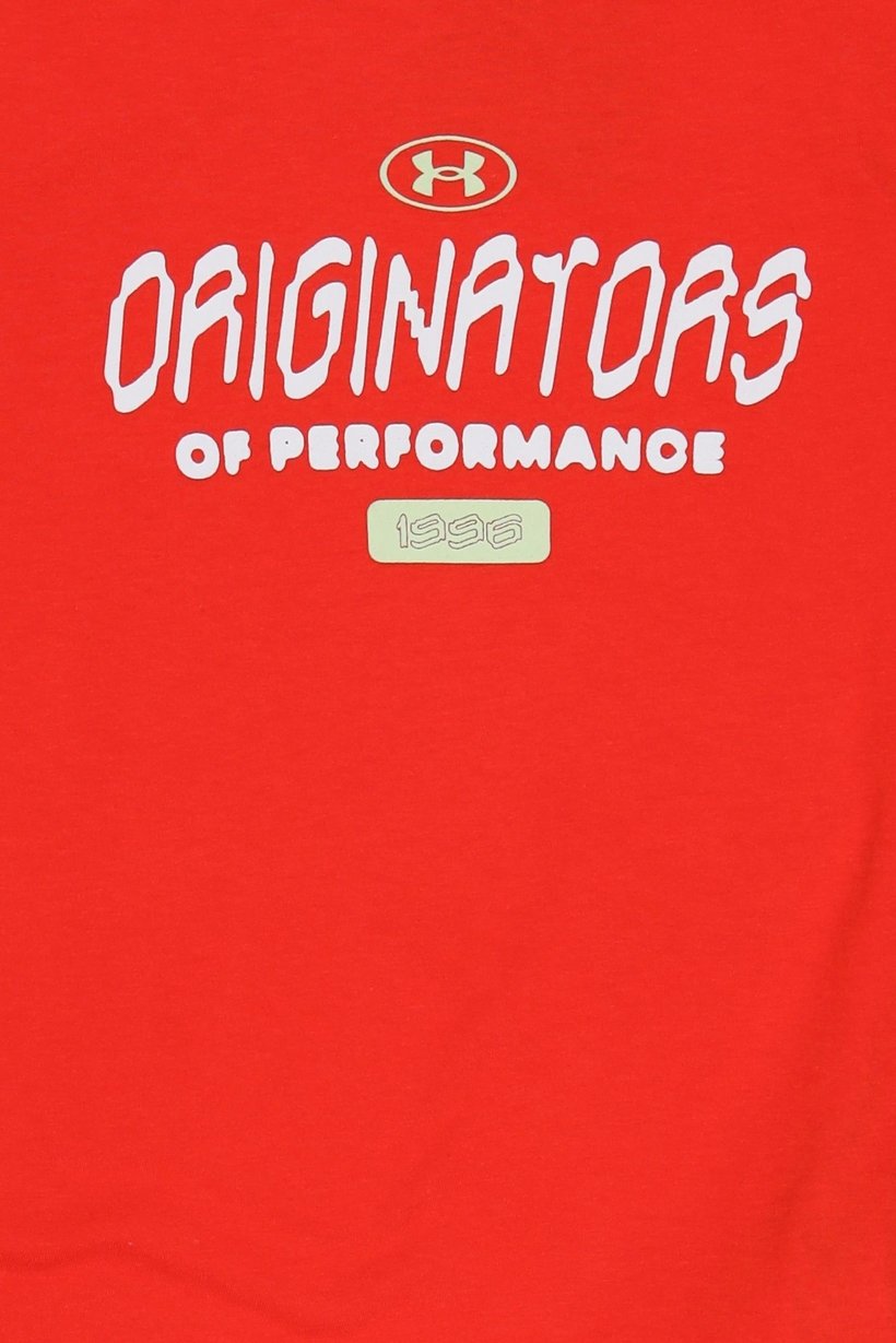 Kids Boy Loose Fit Short Sleeve Outdoor T-Shirt, Neon Orange