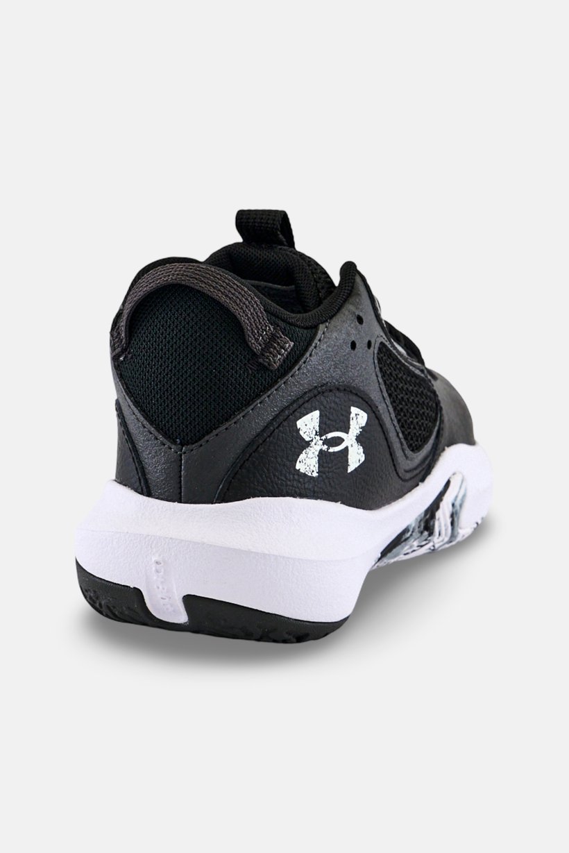 Kids Boy GS Lockdown 6 Lace Up Basketball Shoes, Black