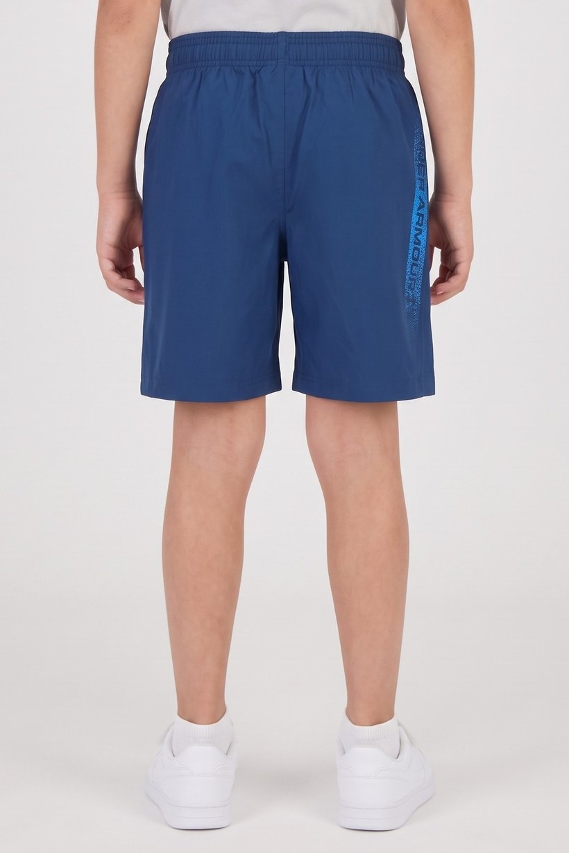 Kids Boy Loose Fit Training Shorts, Teal Blue
