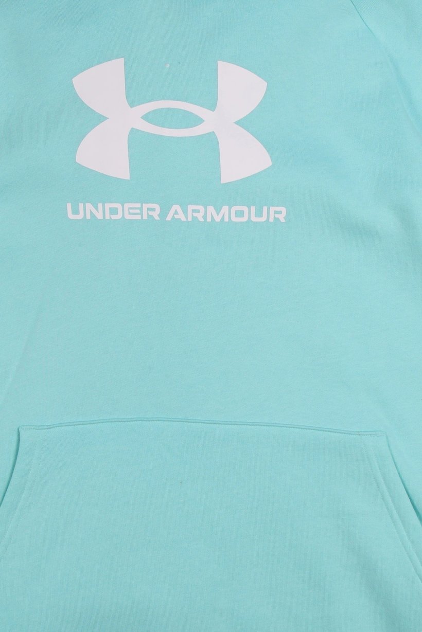 Kids Boy Loose Fit Long Sleeve Outdoor Hoodie, Turquoise