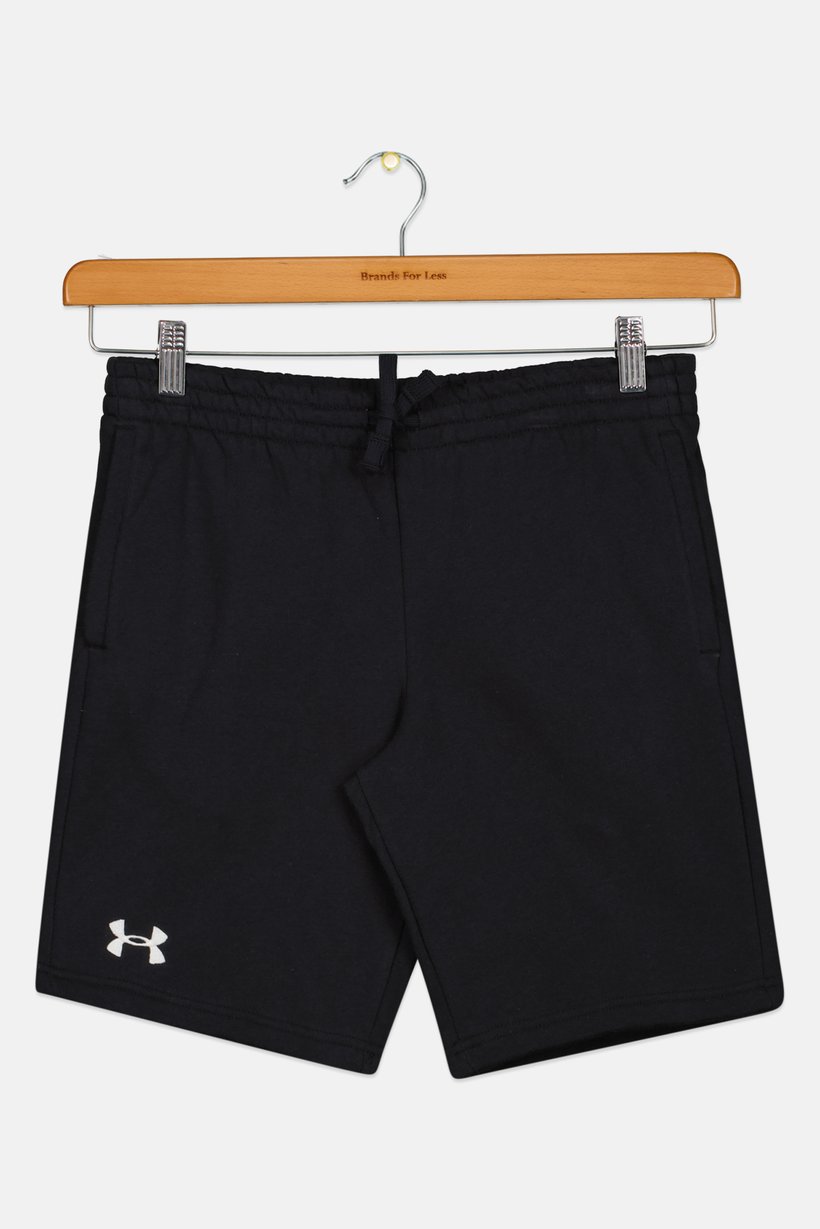 Kids Boy Loose Fit Outdoor Shorts, Black