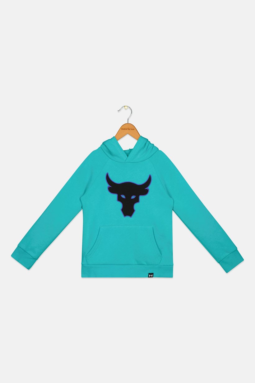 Kids Boy Long Sleeve Outdoor Hoodie,  Turquoise
