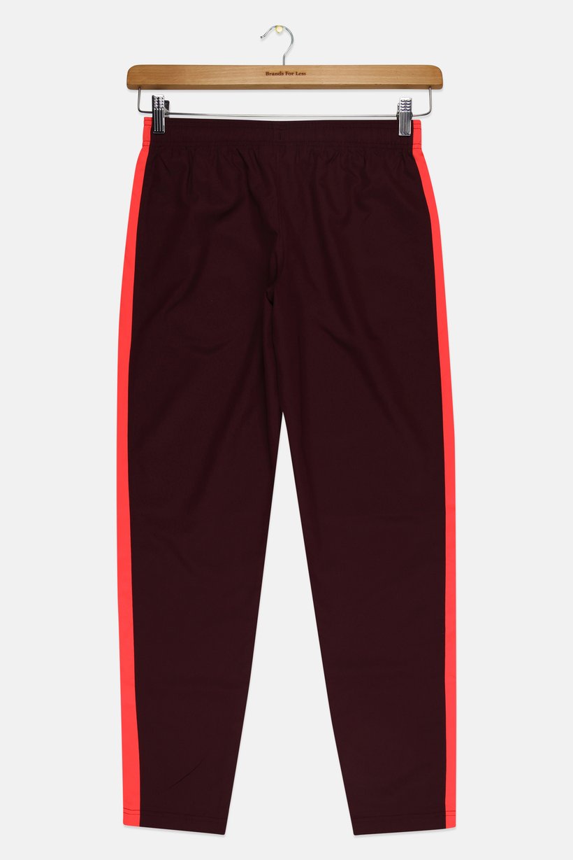 Kids Boy Loose Fit Training Track Pants, Maroon