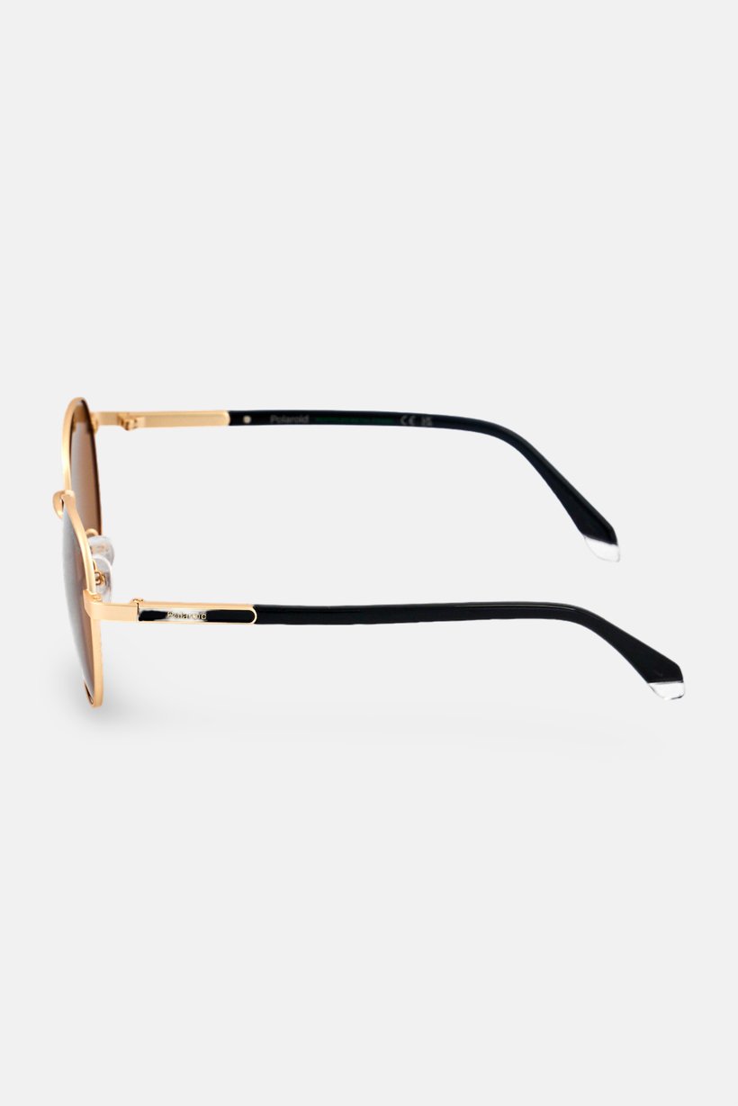 Men 20786101057M9 Oval Sunglasses, Gold