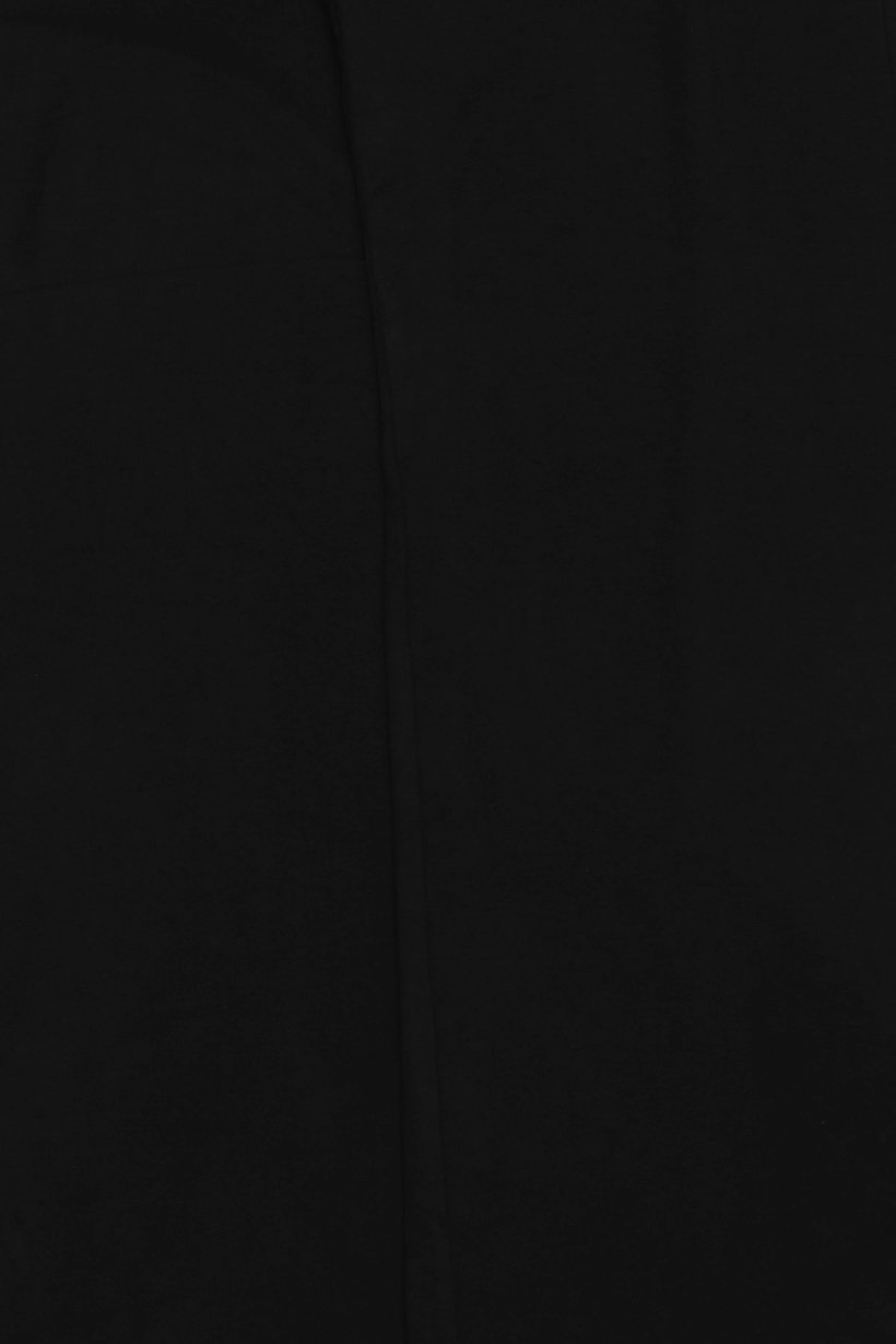 Women Regular Fit Plain Wide Leg Pants, Black