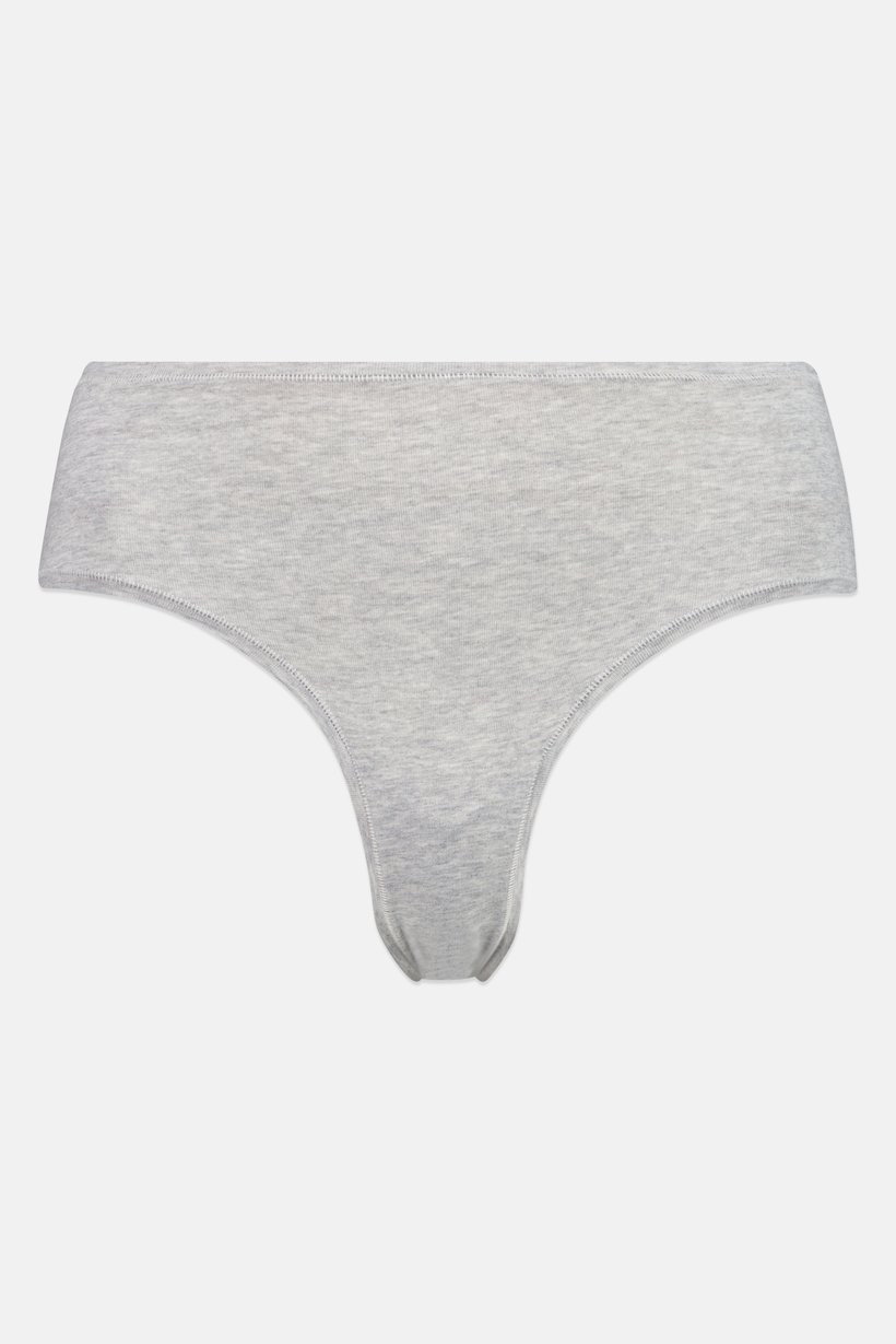 Essentials By Rene Rofe Women 5 Pcs Solid Hi-Cuts Panties, Multicolor