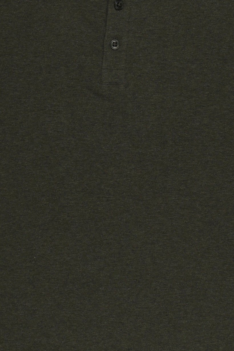 Men Regular Fit Short Sleeve Heather Polo Shirt, Olive