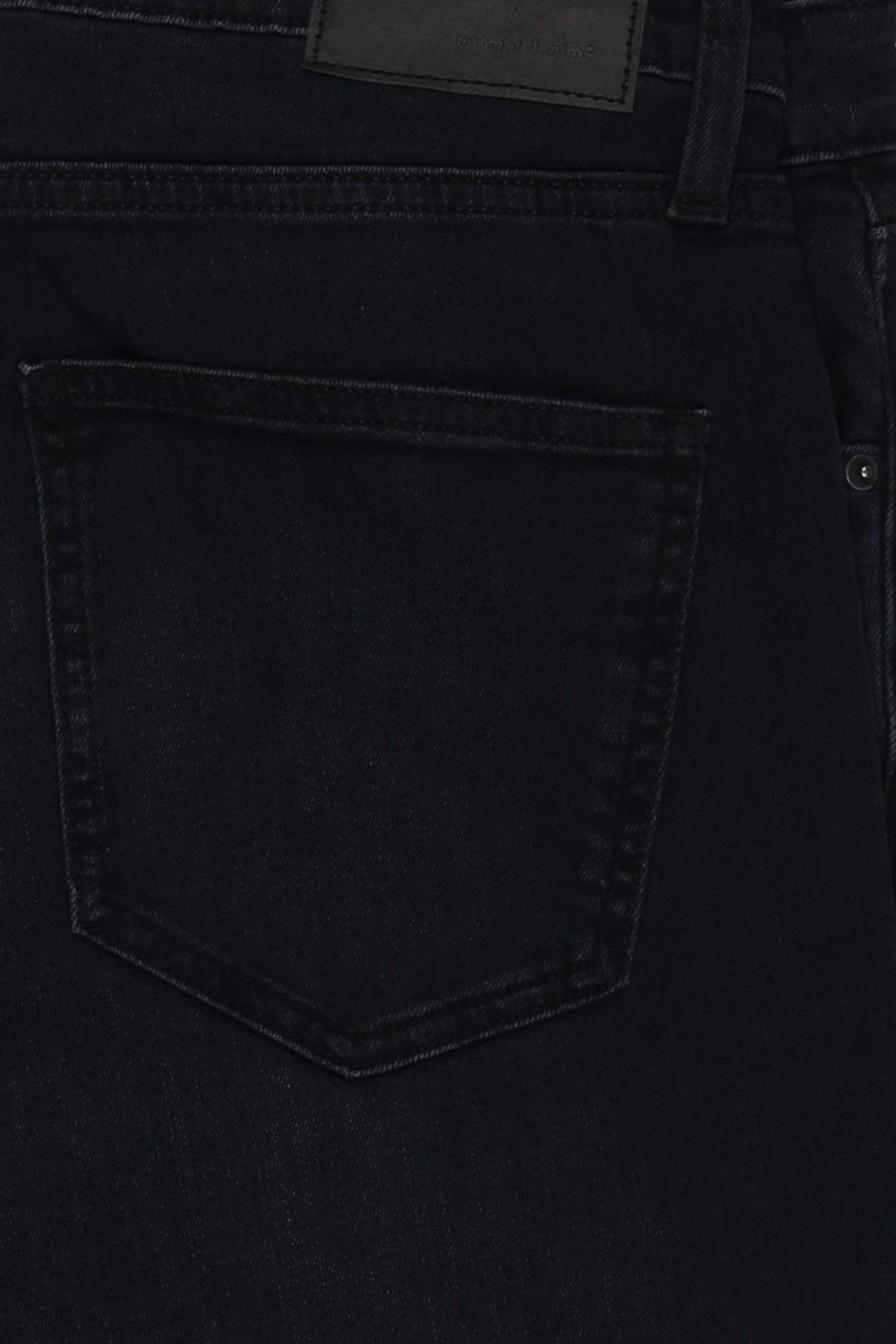 Men Slim Fit Washed Stretchable Denim Jeans, Navy