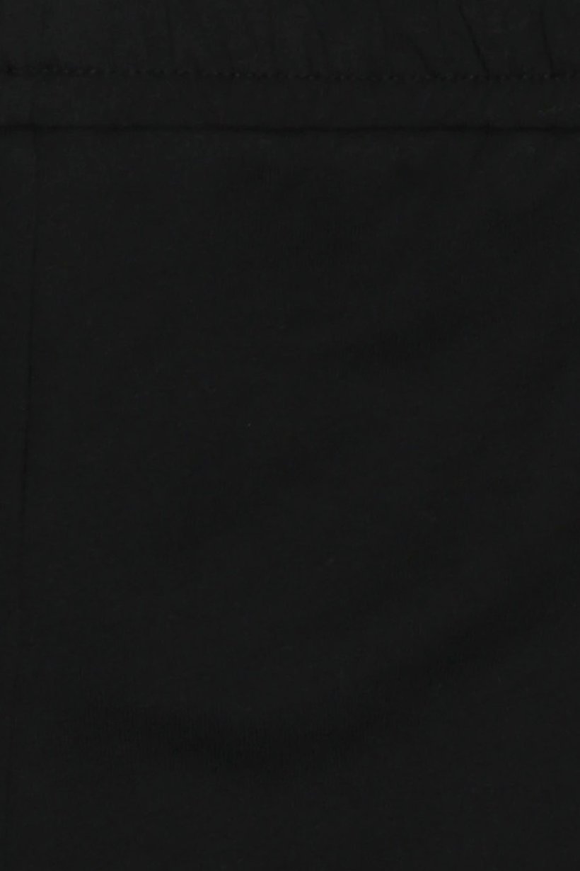 Women Solid Basic Shorts, Black