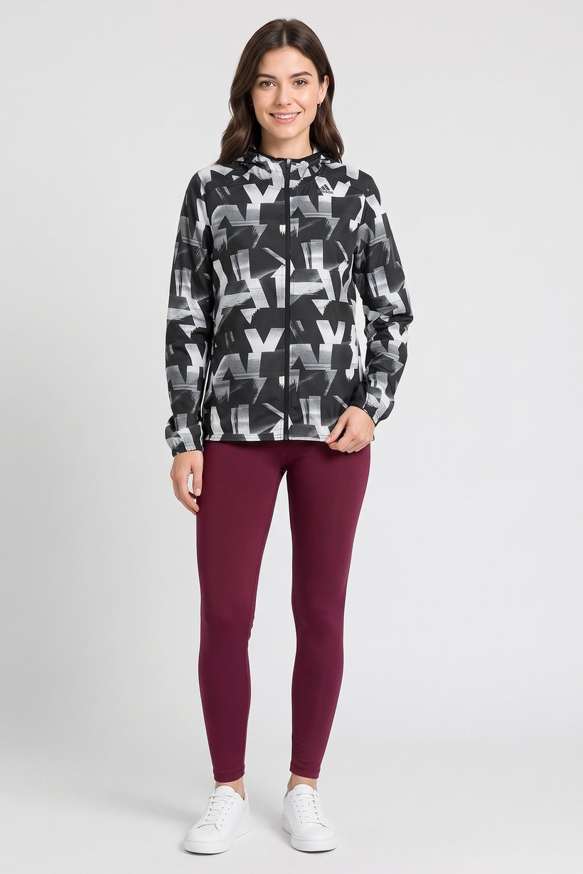 Women Sportswear Fit Long Sleeve Running Jacket, Multicolor